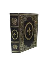 Муляж книги (кожаная обложка) цвет: коричневый